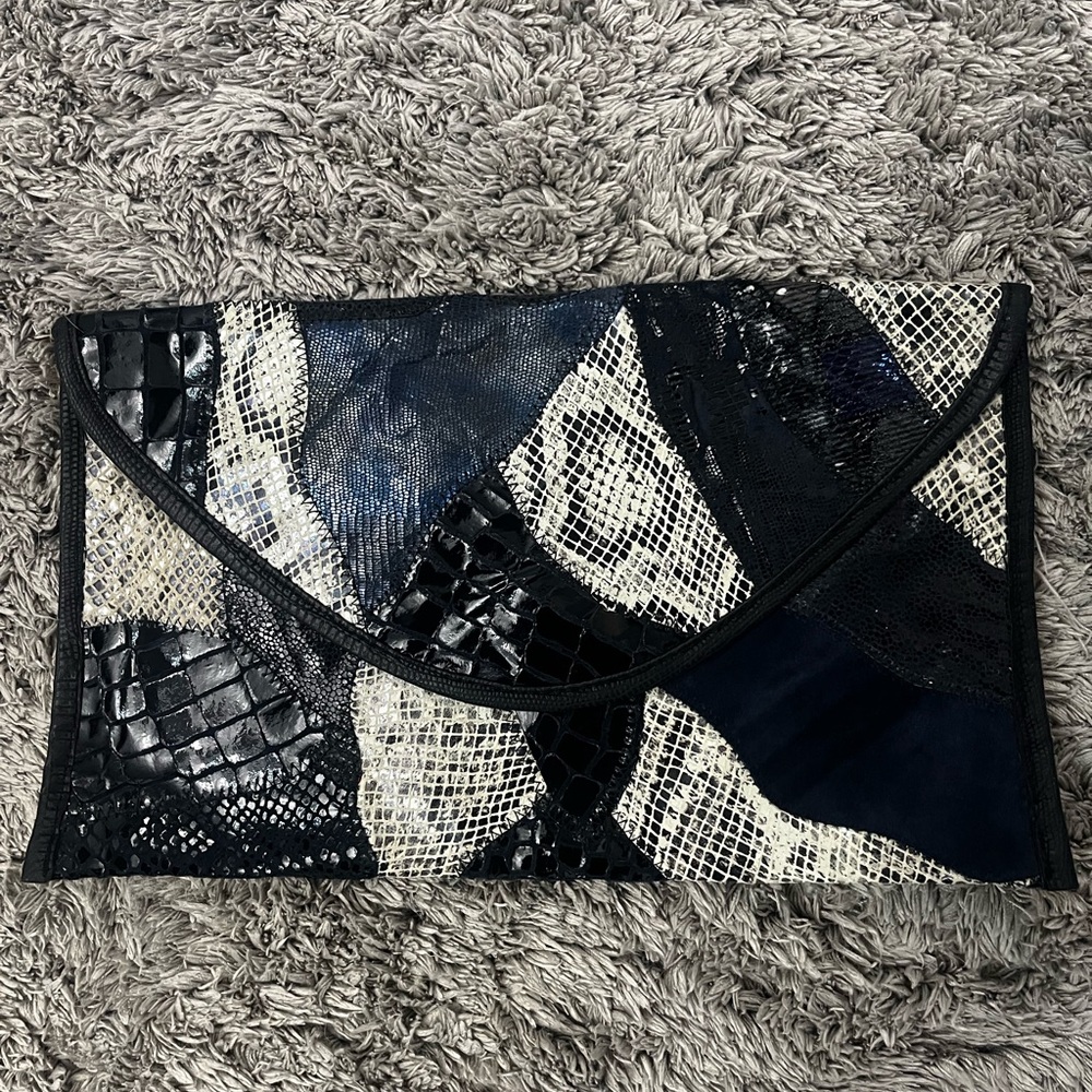 Luis Alexander Leather Clutch